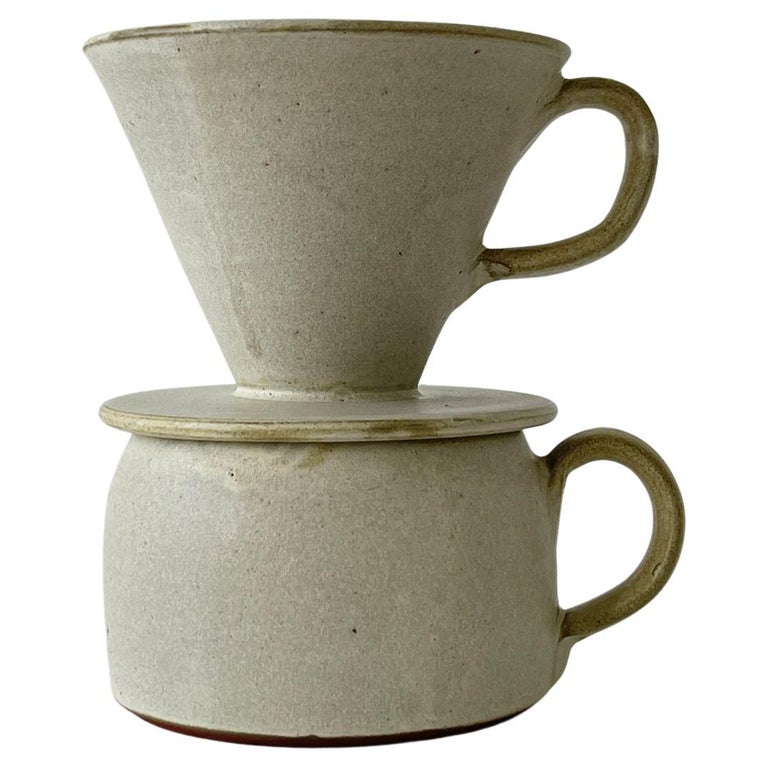 20th Century Ceramic Pour Over Set