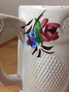 20th Century Ceramic Vase Hand Painted