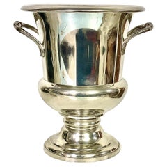 Antique 20th Century Champagne Bucket by "Étains du Manoir, Paris"