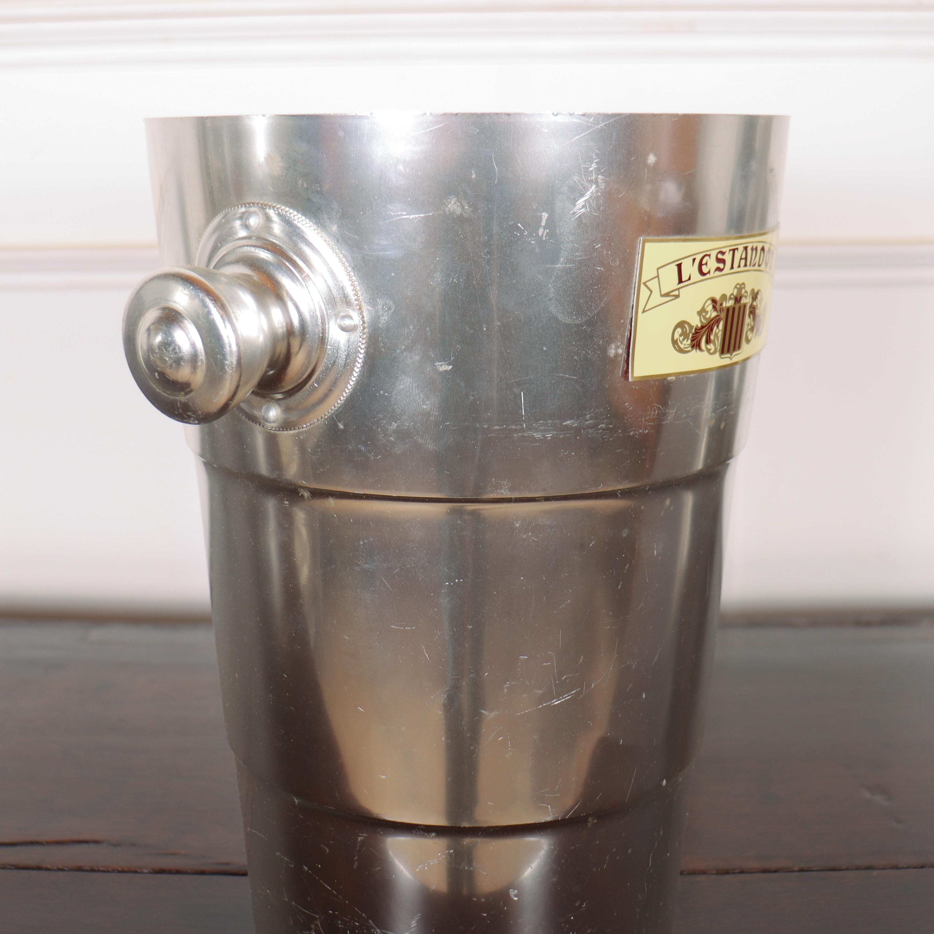 Champagnerkübel des 20. Jahrhunderts (Französisch) im Angebot