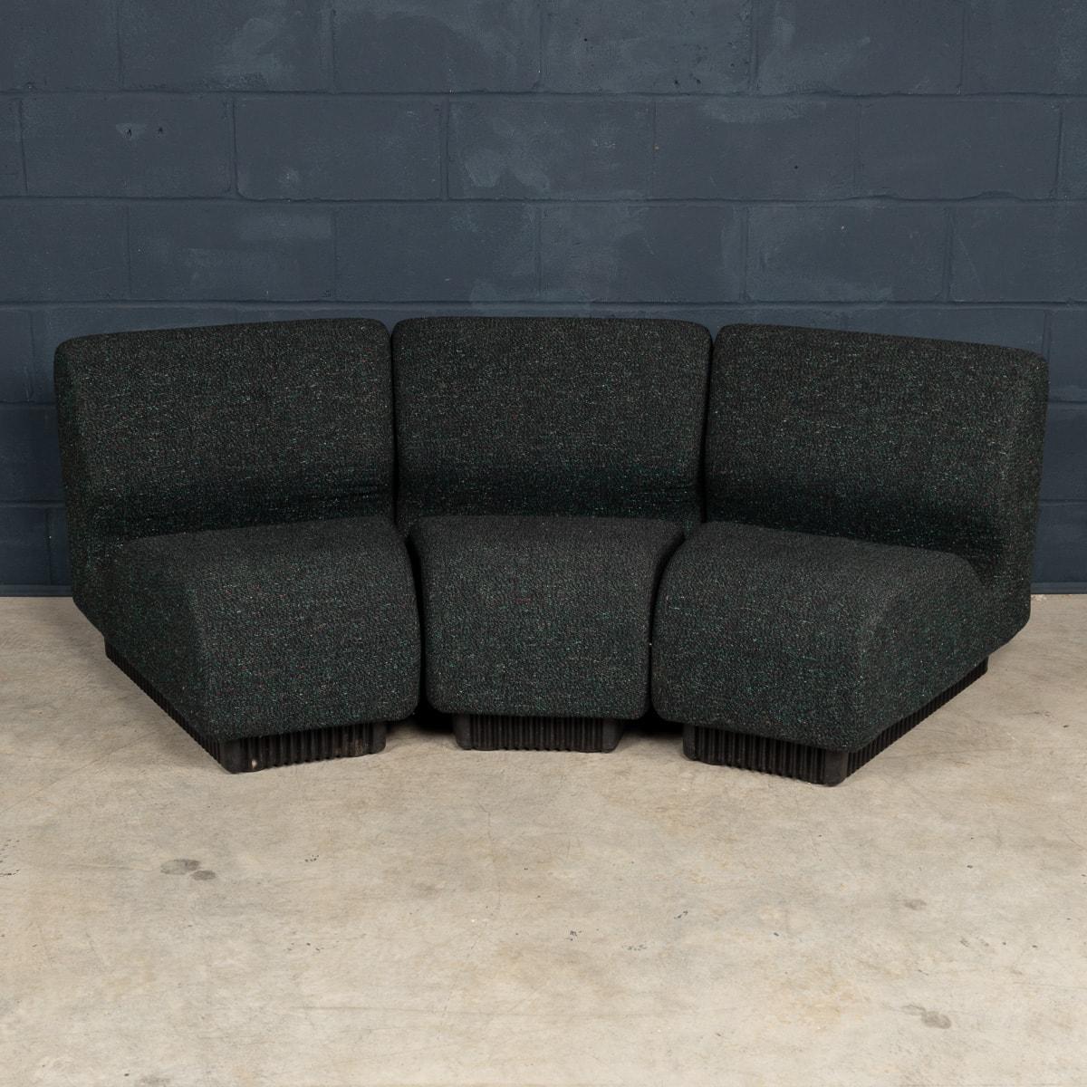 The Chadwick modular seating embodies the ideal benefit of a modular system: vast variety from just a few parts. Originally designed in 1974, it remains one of the most versatile and enduring lounge furniture options available.

The three simple