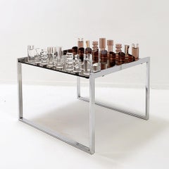 Table d'échiquier du 20e siècle par Michel Durand - années 1970