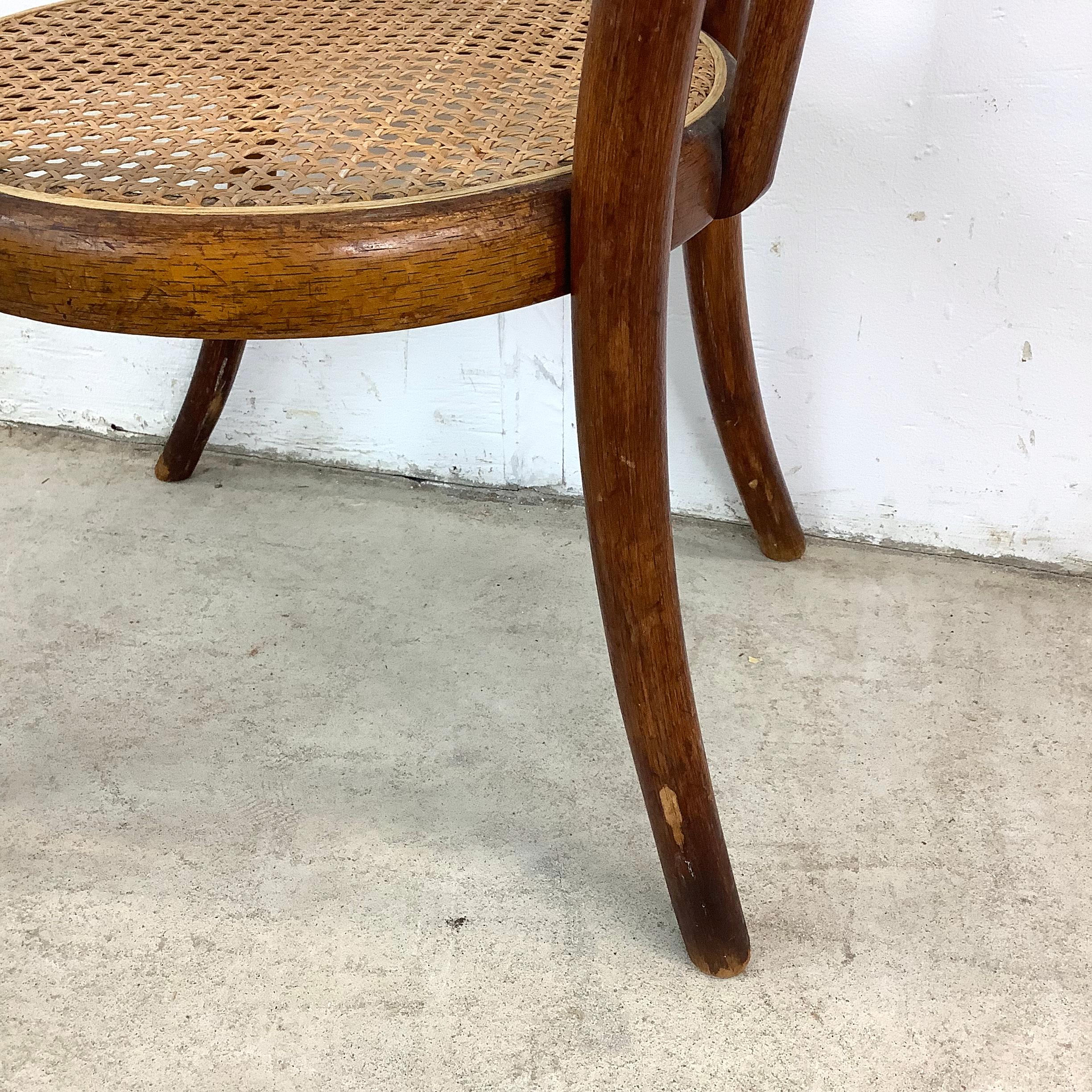 Poltrona in bengala per bambini del 20° secolo - stile Thonet in vendita 2