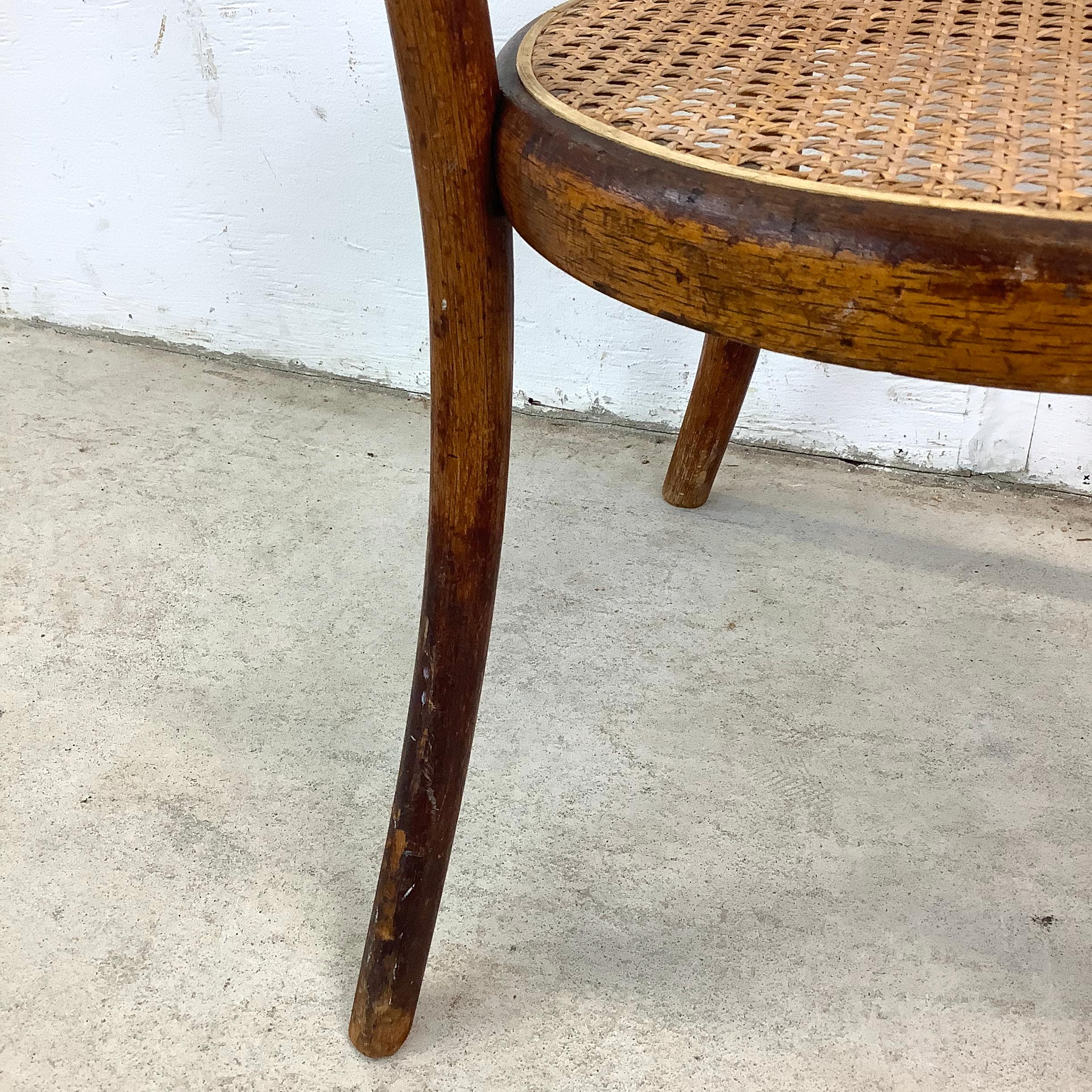 Poltrona in bengala per bambini del 20° secolo - stile Thonet in vendita 5