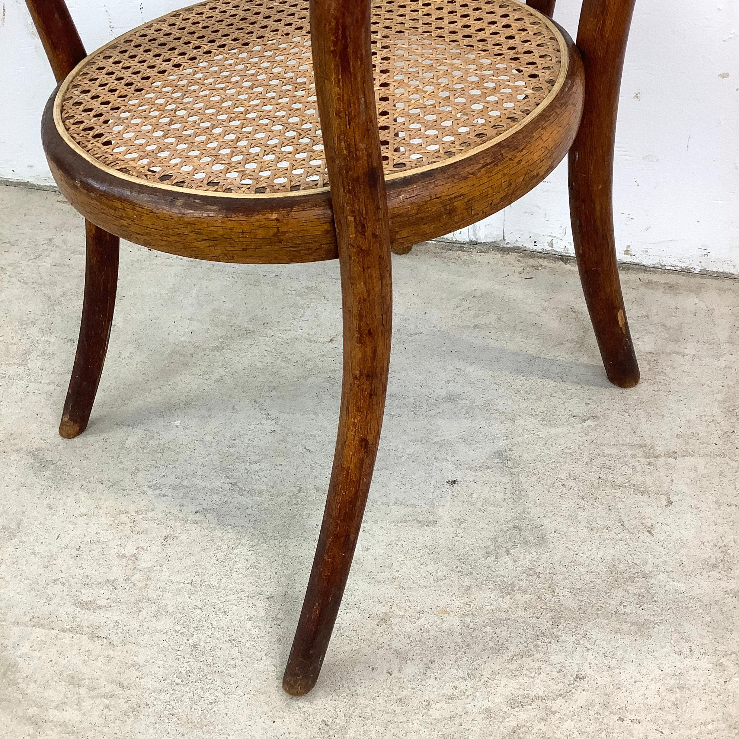 Poltrona in bengala per bambini del 20° secolo - stile Thonet in vendita 6