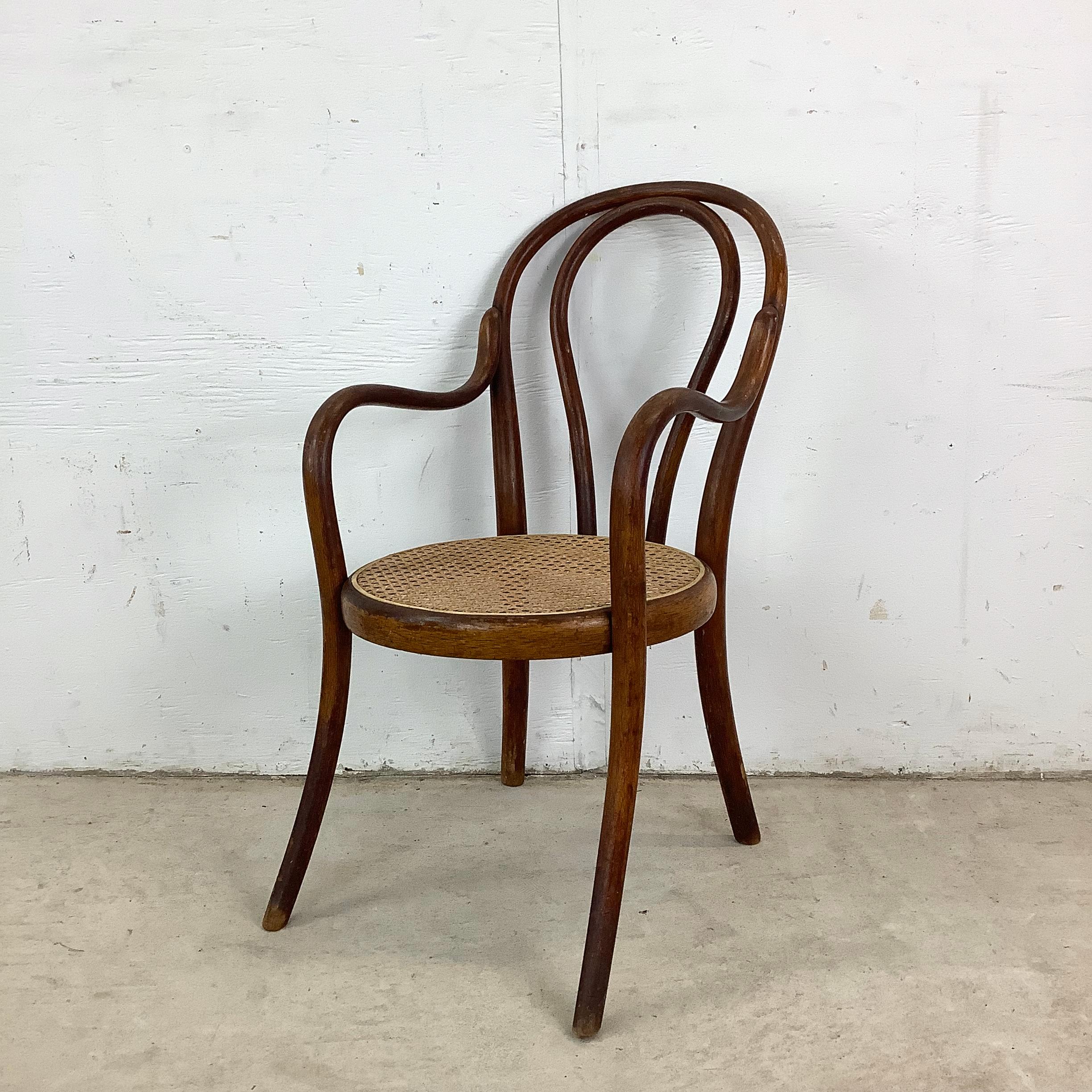 Altro Poltrona in bengala per bambini del 20° secolo - stile Thonet in vendita