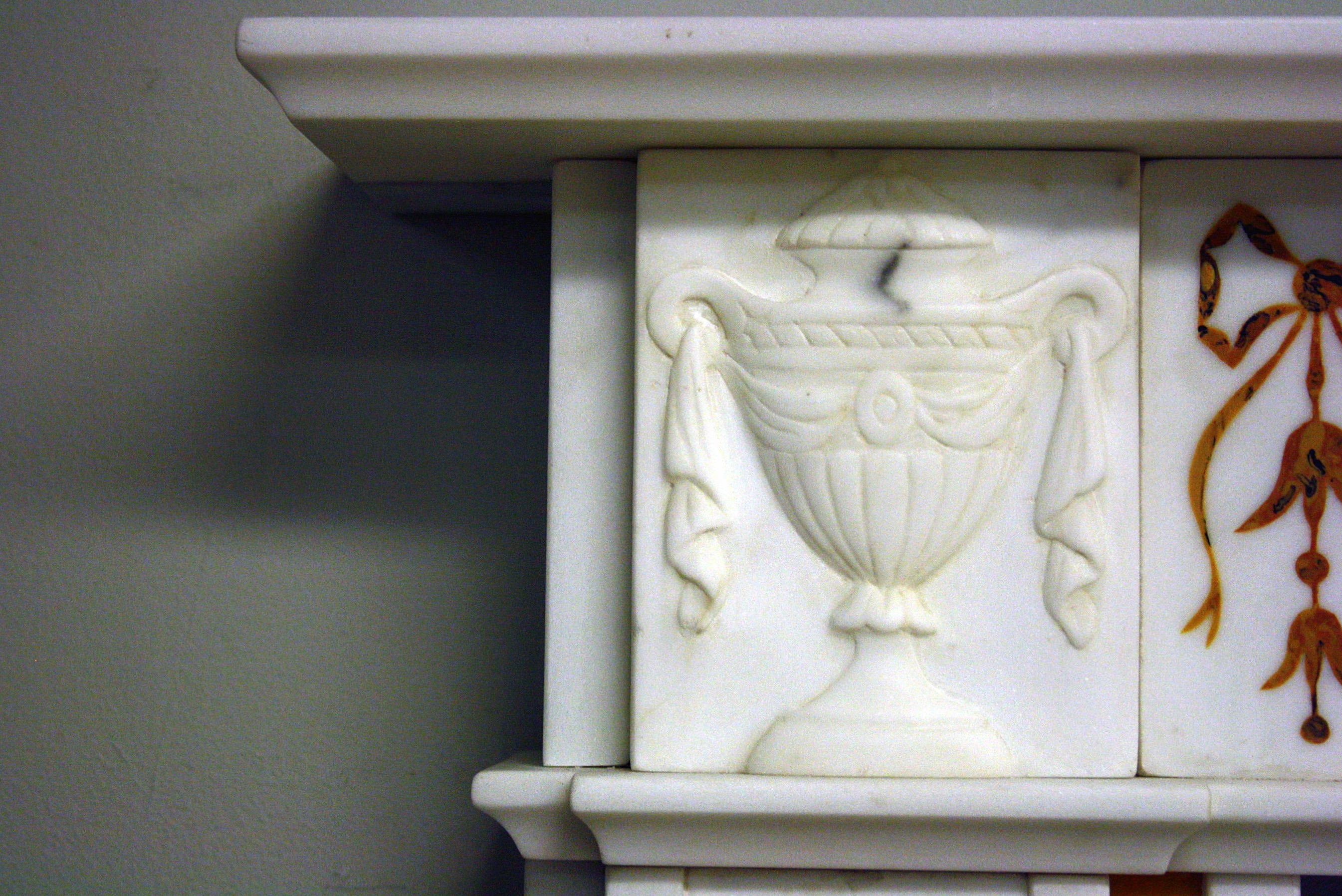 Other 20th Century English Marble Chimney Piece For Sale