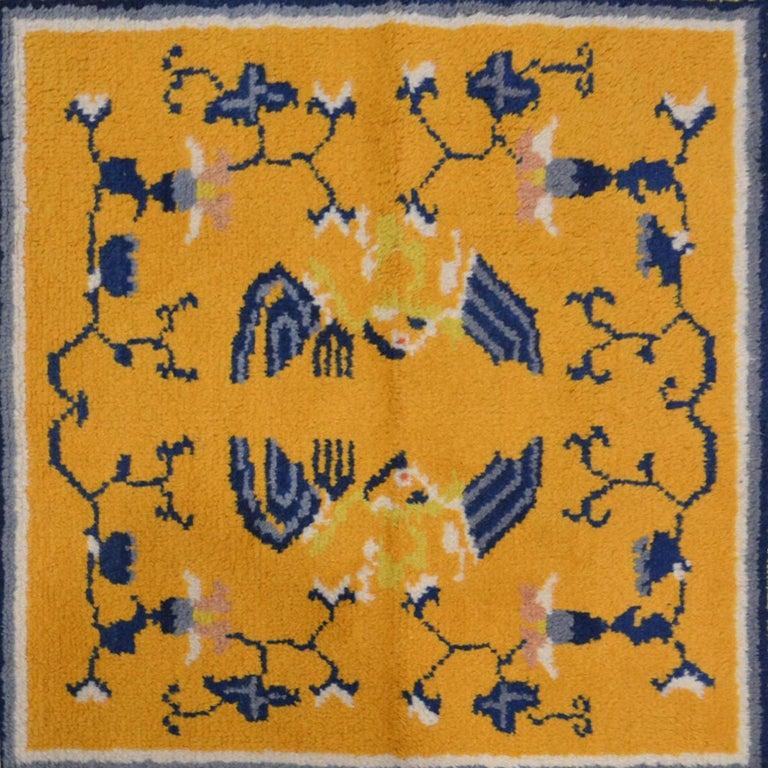 20th Century, China Wool Rug, circa 1930 For Sale 1