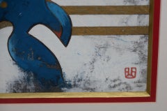 Pittura astratta cinese del XX secolo di Qu Jian Xiong