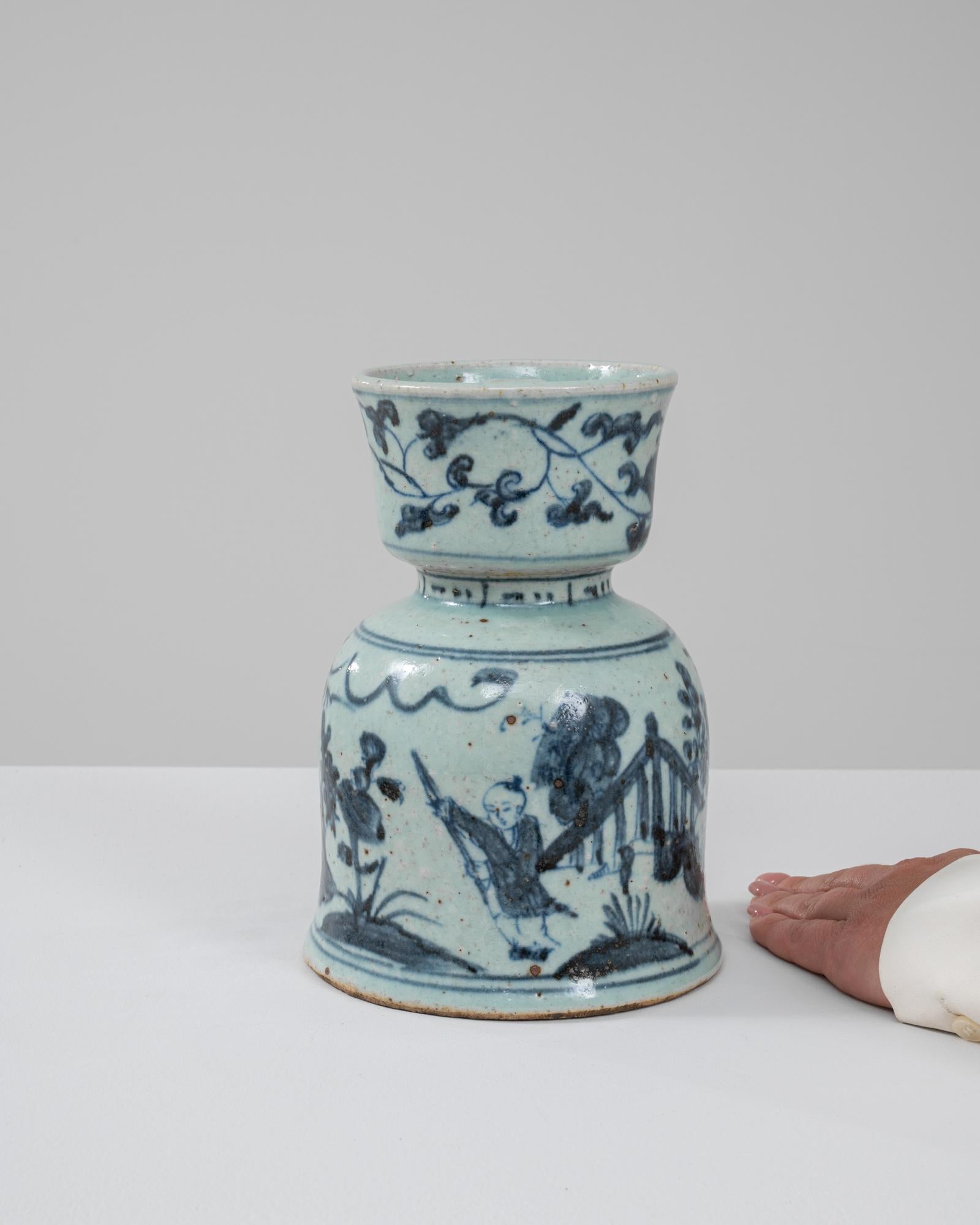 Decorazione ceramica cinese del XX secolo In condizioni buone in vendita a High Point, NC
