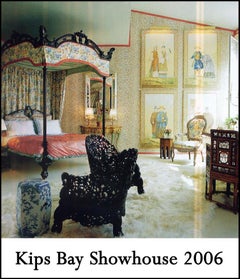 Chinese Chinoiserie Scene Portrait