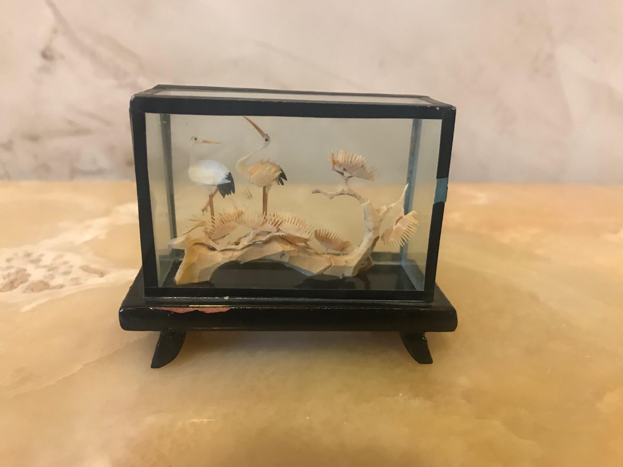 20th Century Chinese Cork Diorama, 1950s For Sale 2