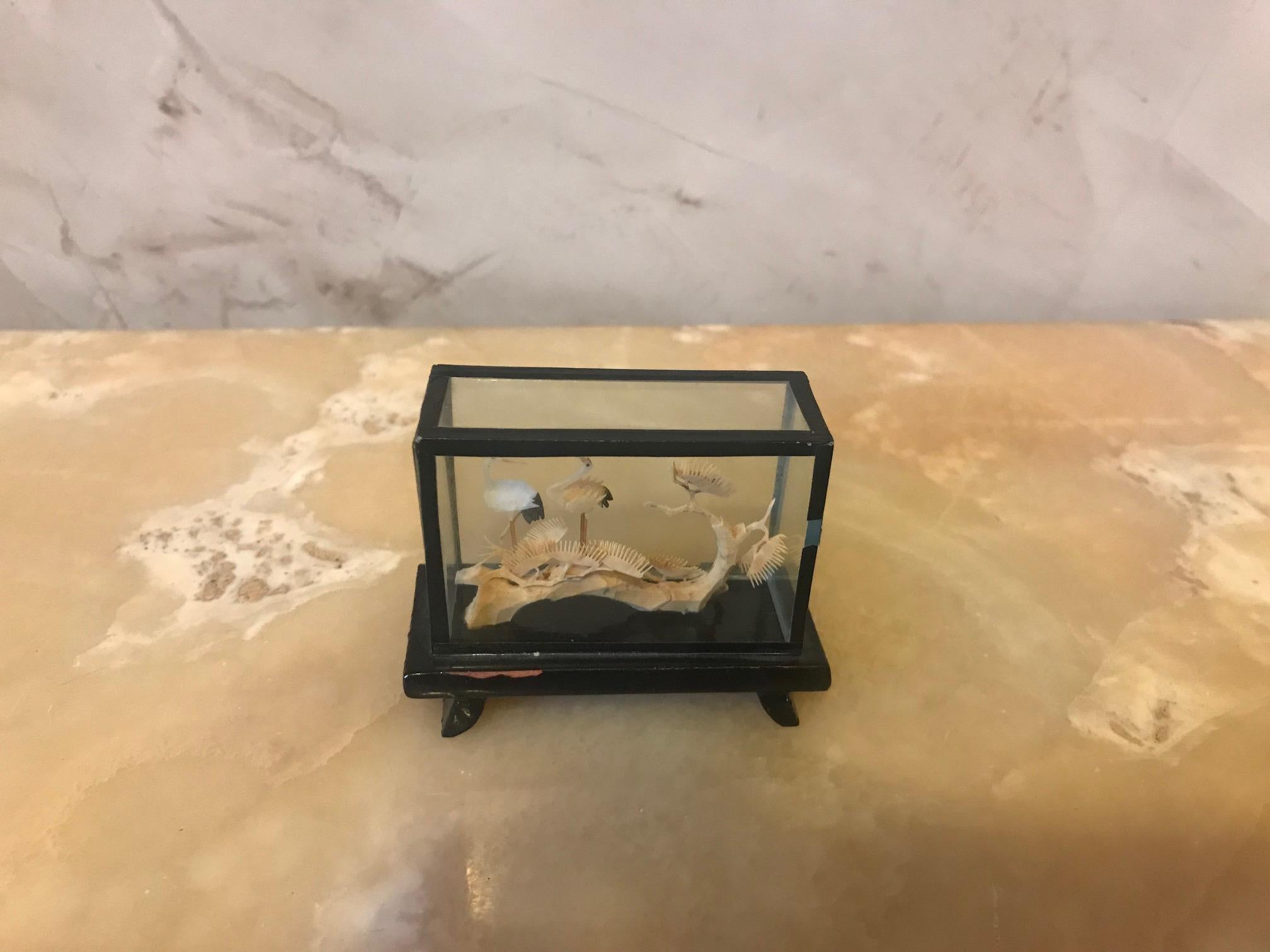 20th Century Chinese Cork Diorama, 1950s For Sale 2