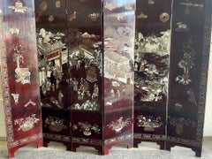 20th Century Chinese Coromandel 6-Panel Folding Screen