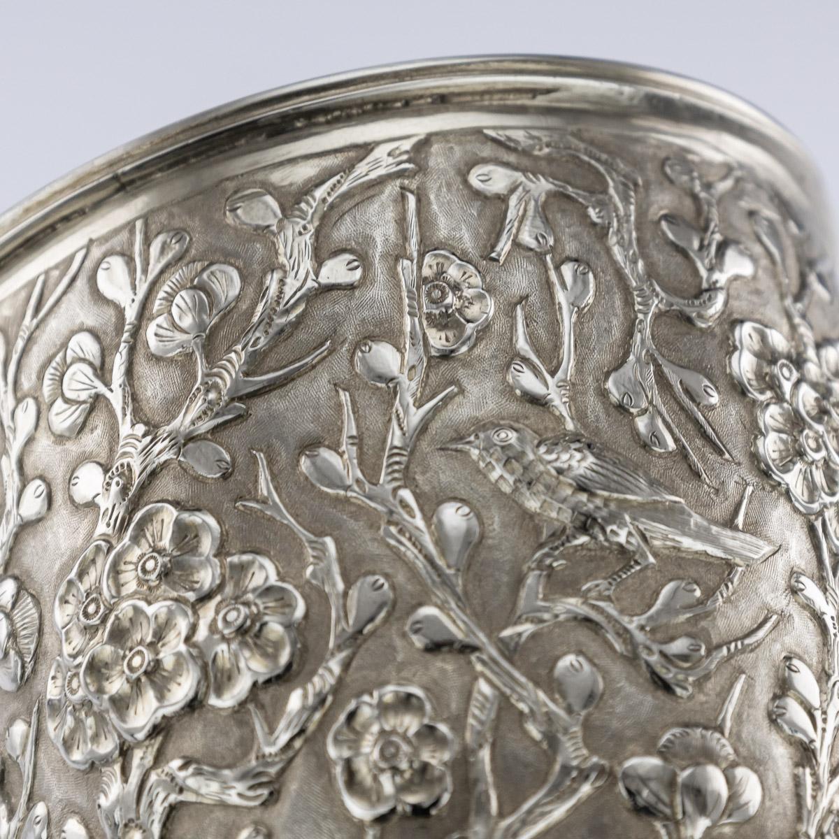 20th Century Chinese Export Silver Presentation Goblet by Taiping, circa 1904 7