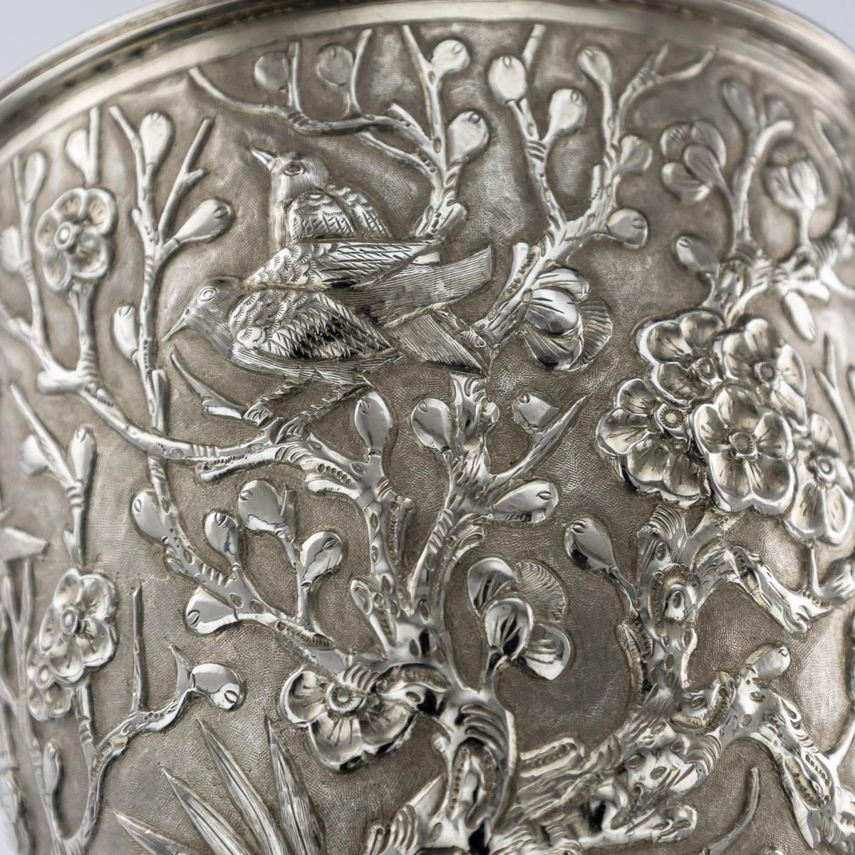 20th Century Chinese Export Silver Presentation Goblet by Taiping, circa 1904 8