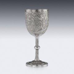 20th Century Chinese Export Silver Presentation Goblet by Taiping, circa 1904