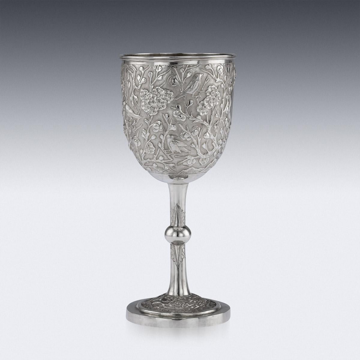 20th Century Chinese Export Silver Presentation Goblet by Taiping, circa 1904 1