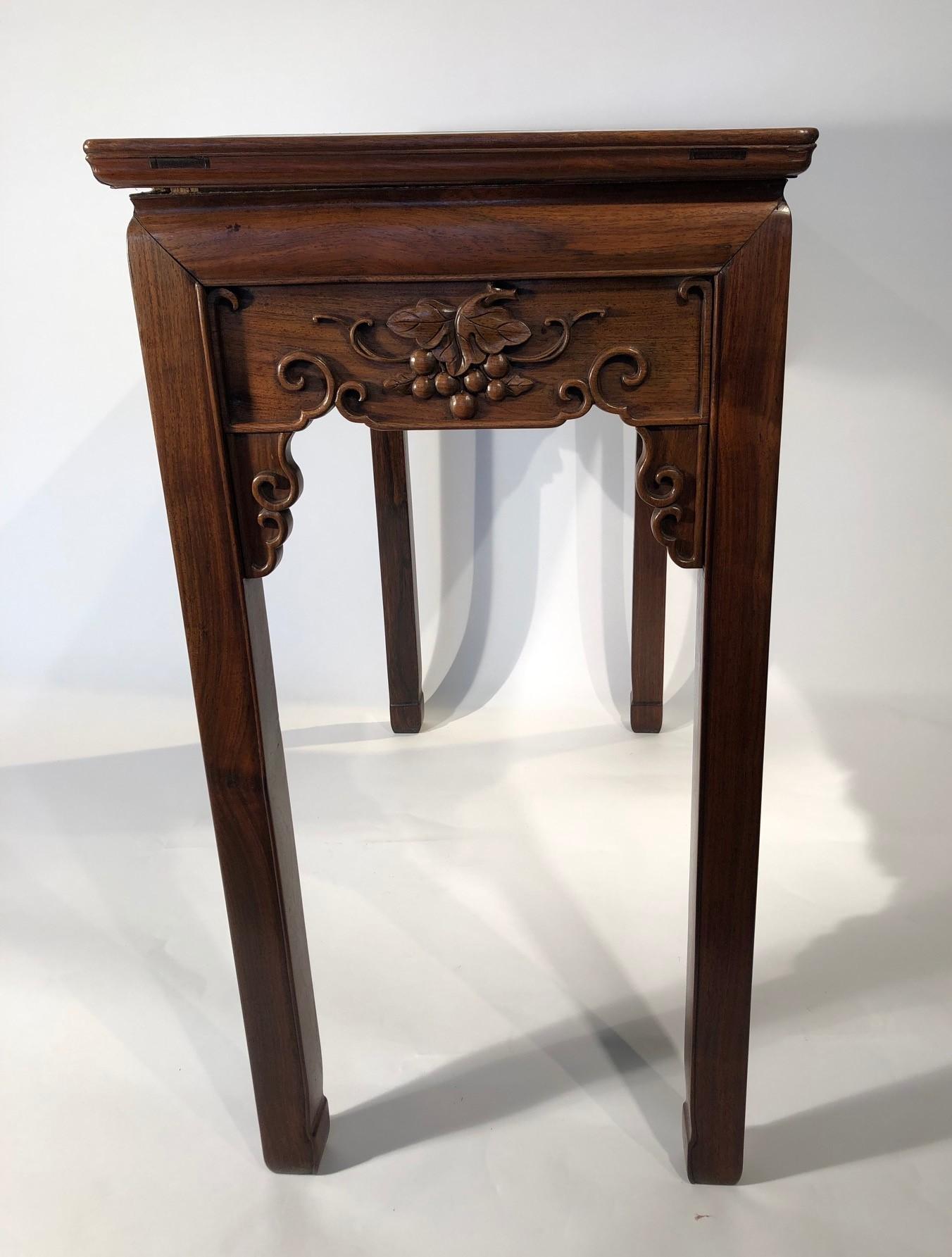 Chinese Export 20th Century Chinese Hardwood Alter Table For Sale