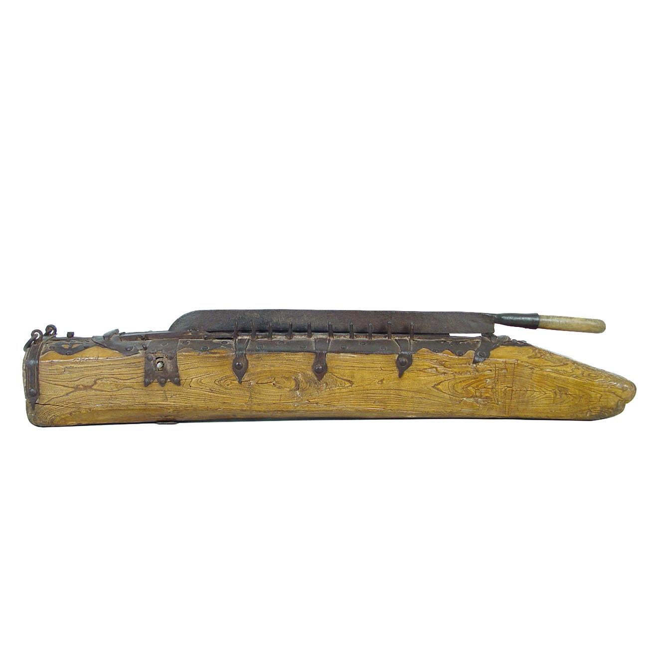 antique grass cutter