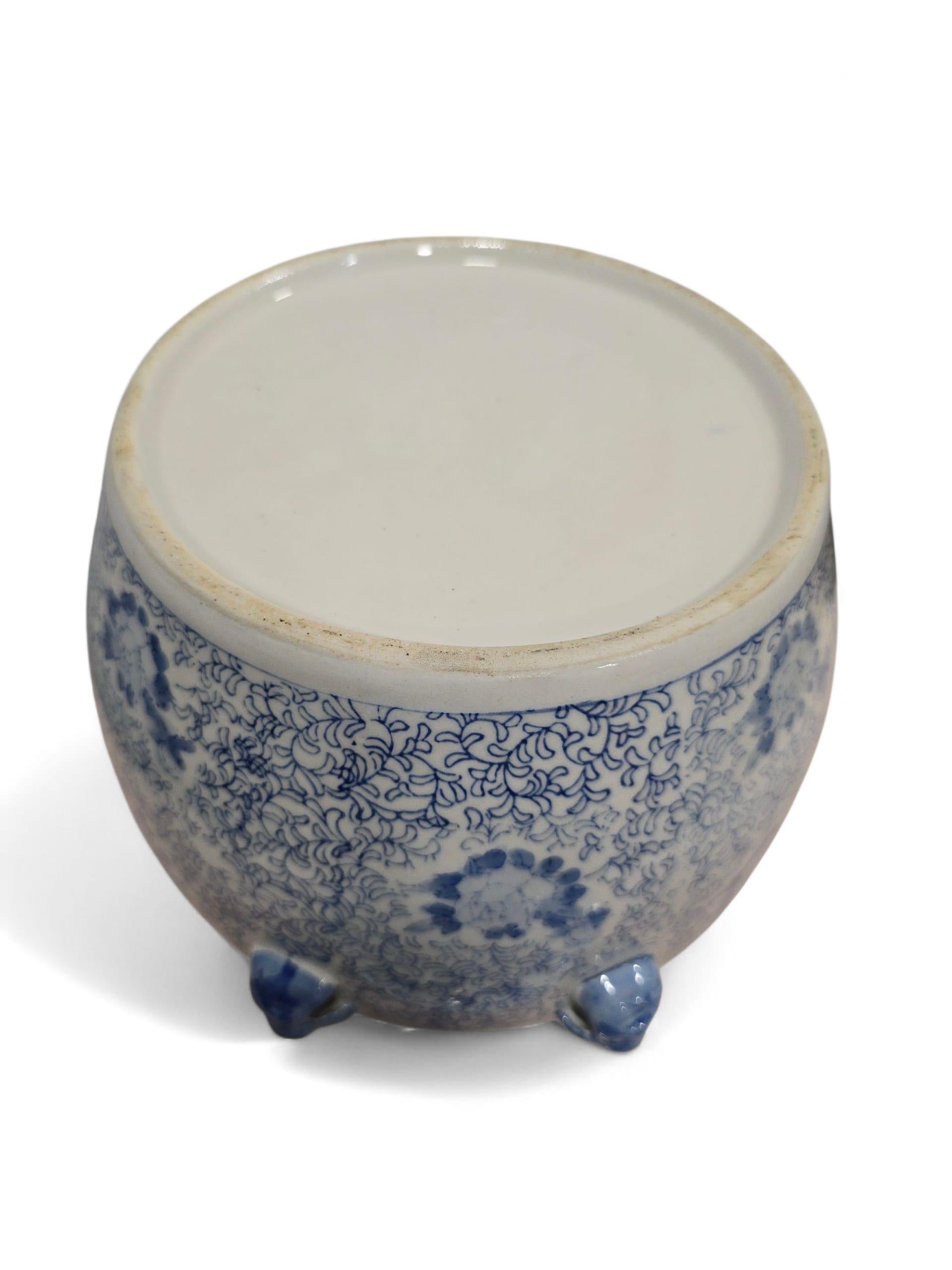 Barattolo di zenzero in porcellana cinese del XX secolo in vendita 6