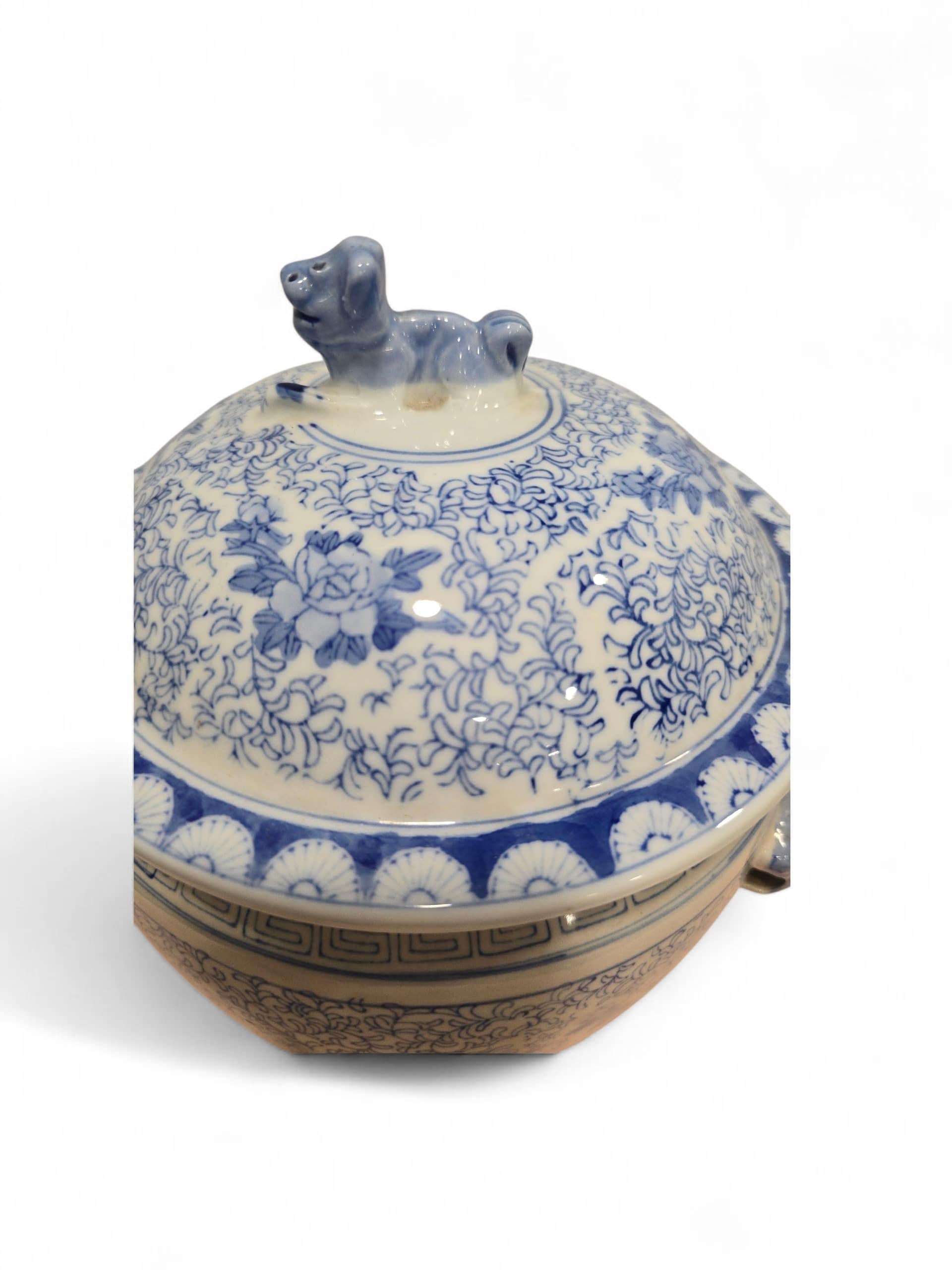 Porcellana Barattolo di zenzero in porcellana cinese del XX secolo in vendita