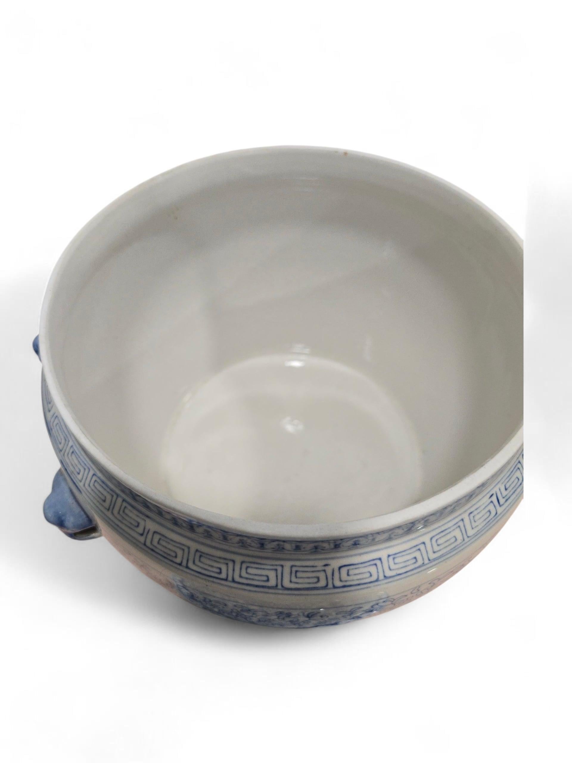 Barattolo di zenzero in porcellana cinese del XX secolo in vendita 4