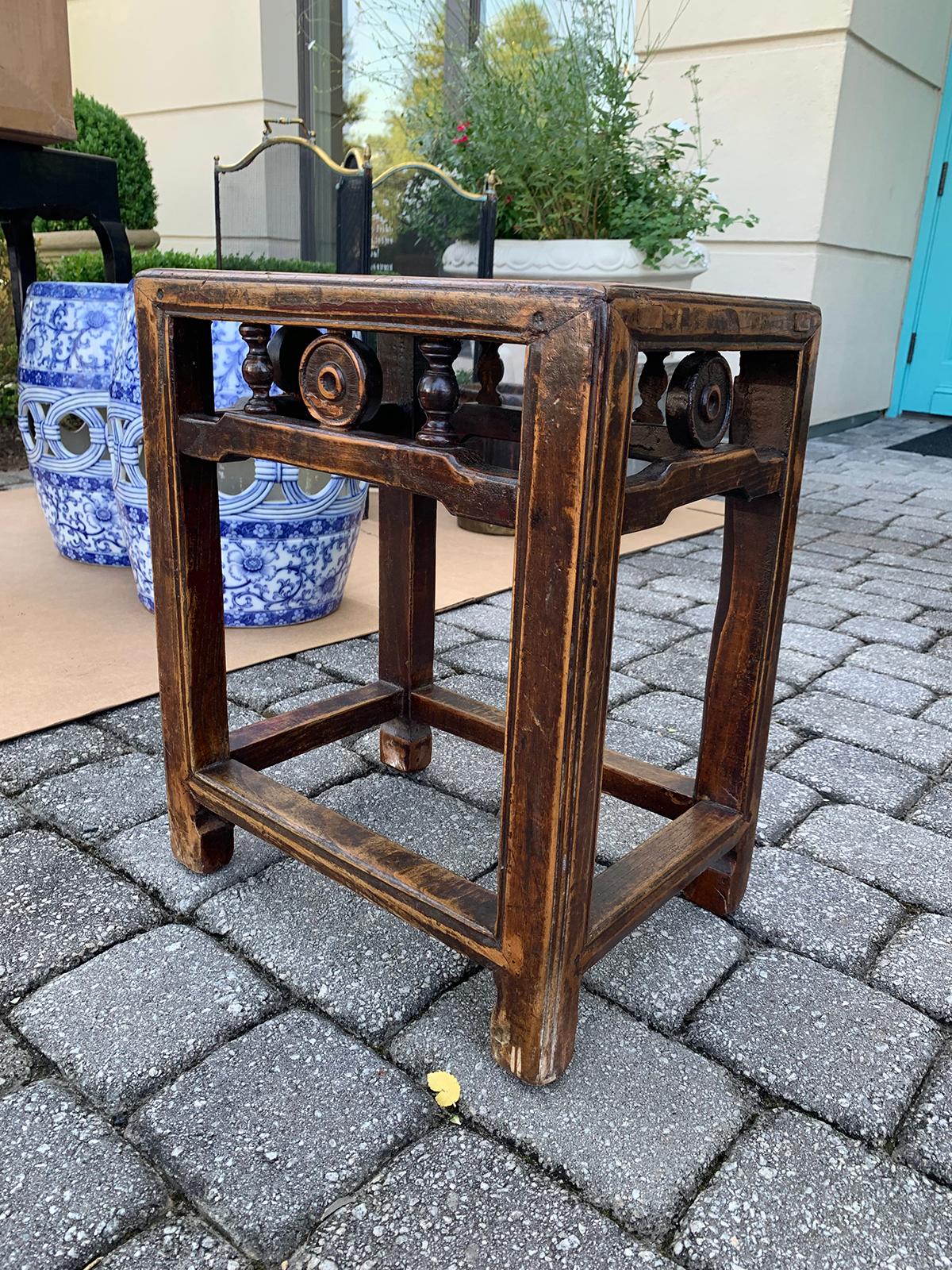 20th Century Chinese Small Side / Drinks Table In Good Condition In Atlanta, GA