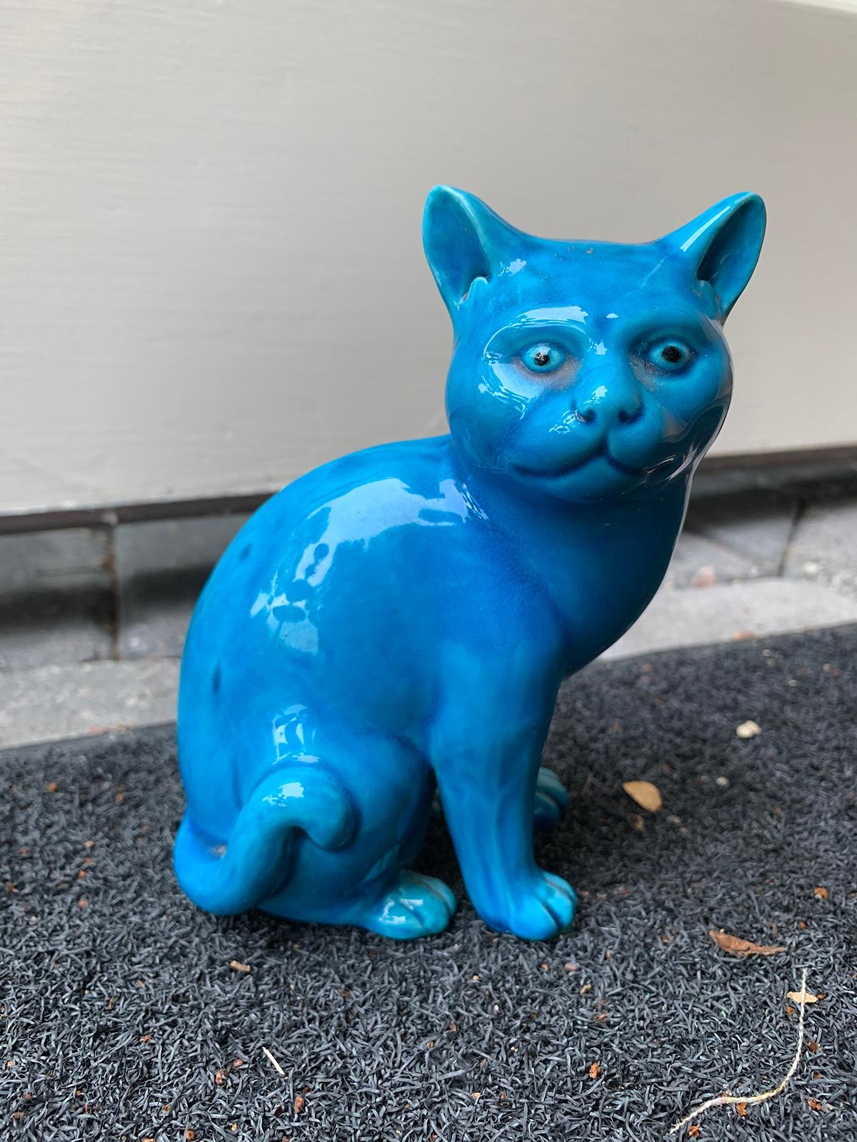 chinese ceramic cat