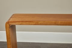 20th Century Chinese Walnut Ribbon Table