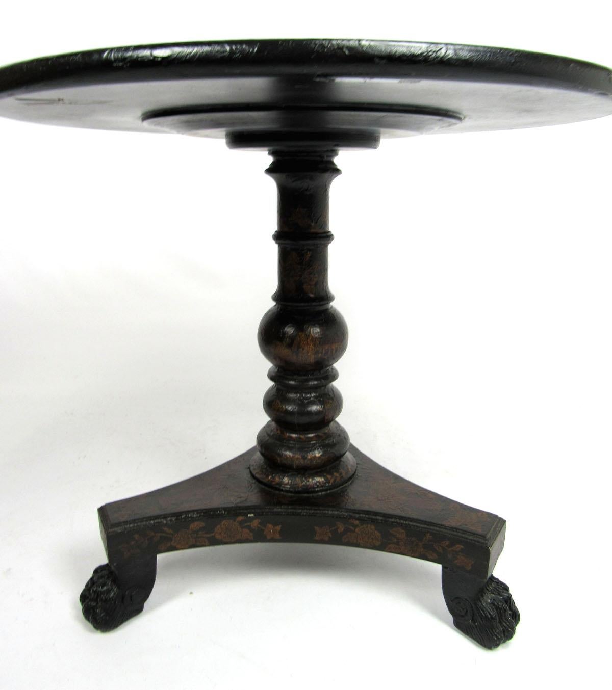 20th Century Chinoiserie Style Side Table 6