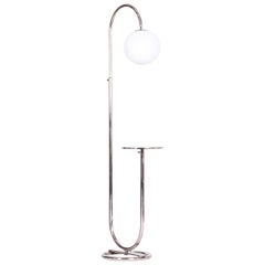 20th Century Chrome Floor Lamp by Hynek Gottwald, 1930s