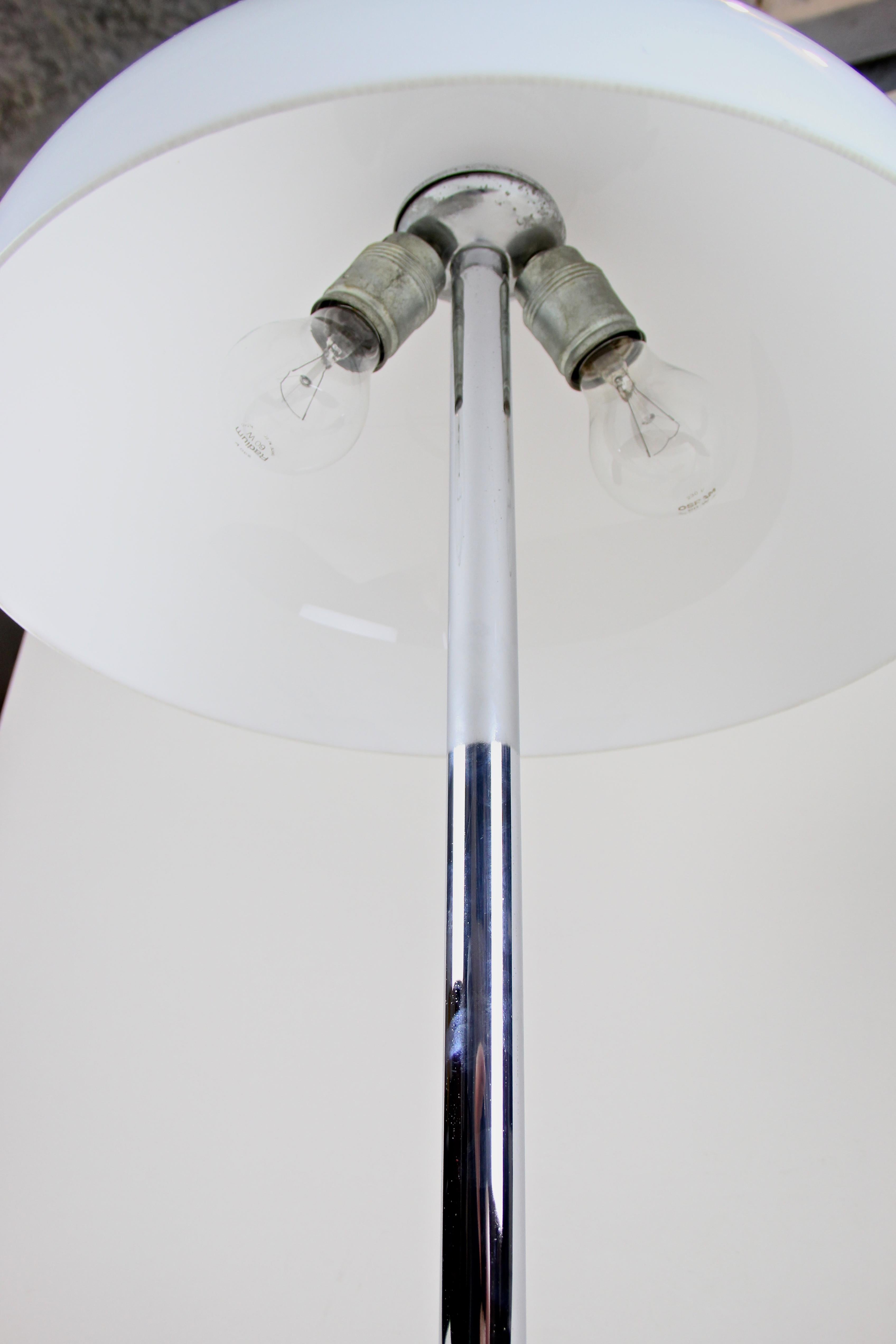 Metal 20th Century Chrome Table Lamp by Boyer Lightning, Vienna, circa 1970