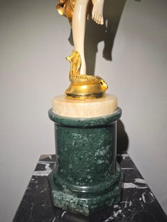 20th-Century Chryselephantine Sculpture by J.R. Colinet