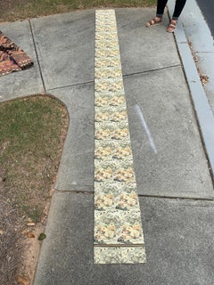 20th Century circa 1930s Japanese Obi Style Silk Sash