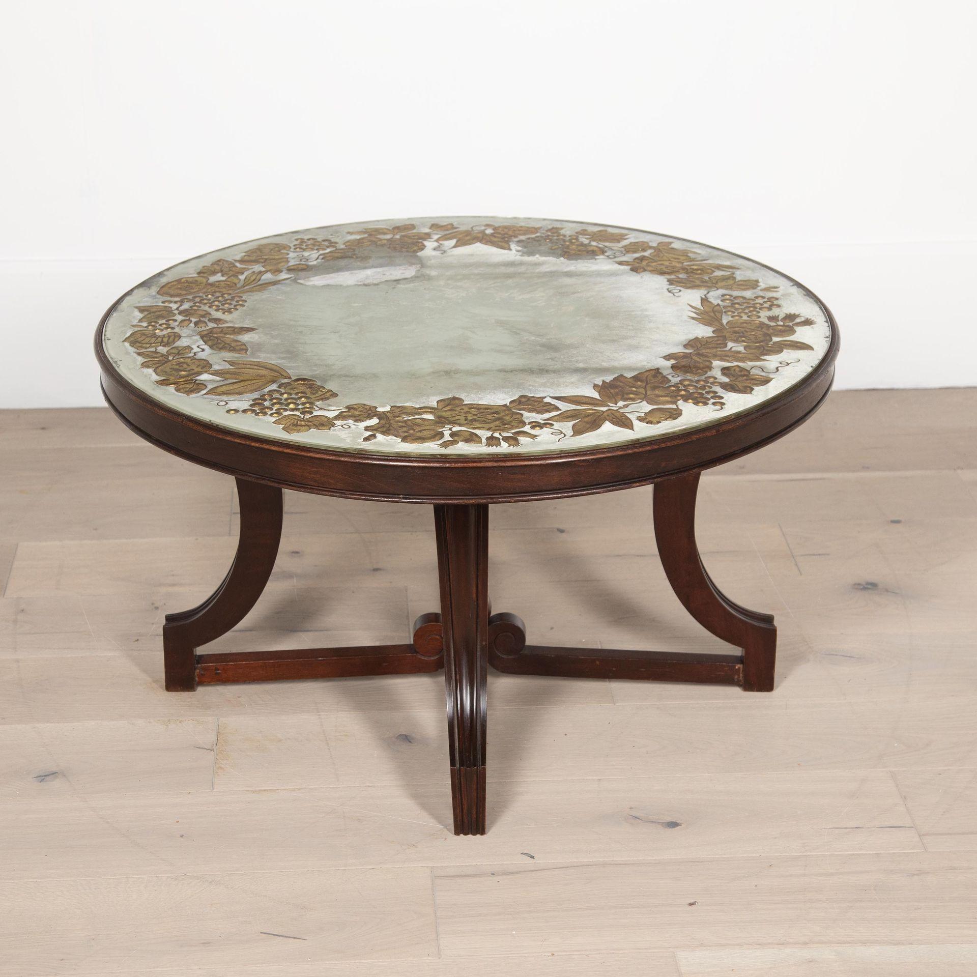 Gueridón circular Art Decó del siglo XX Francés en venta