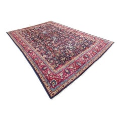 Klassischer handgefertigter Wollteppich im Täbris-Design des 20. Jahrhunderts. 3,75 x 2,75 m