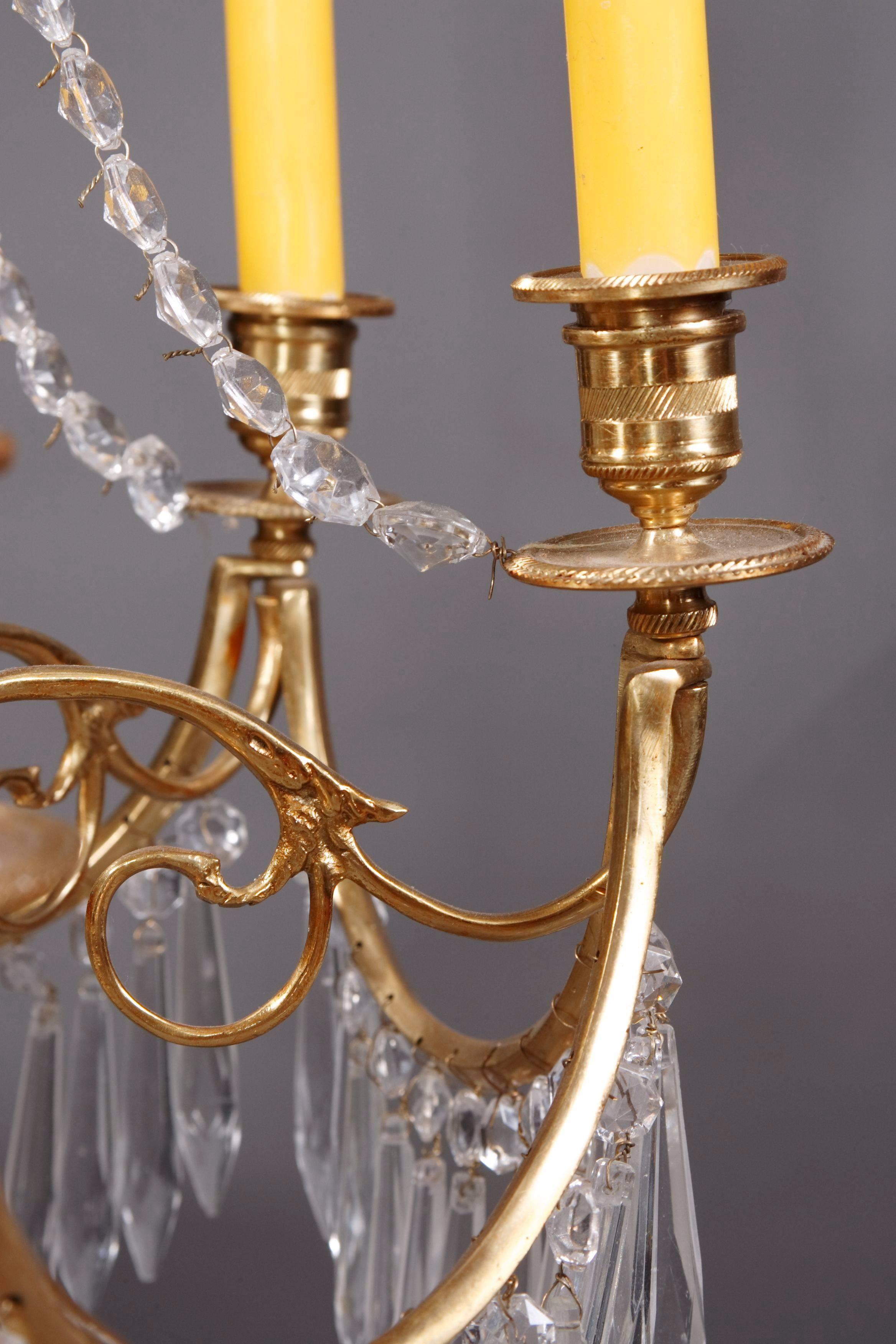 20th Century Classicist Style Girandole For Sale 1