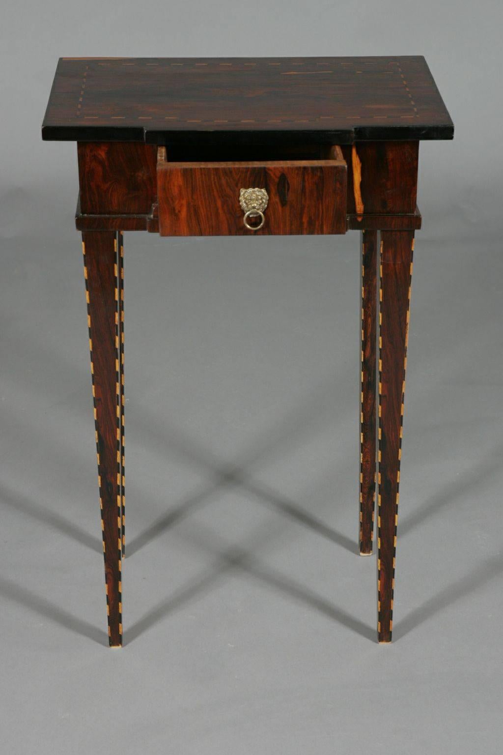 20th Century Classicist Style Occasional Side Table For Sale 3