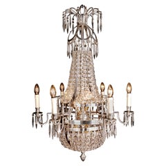 20th Century Classicist Style Swedish Empire Ceiling Candelabra