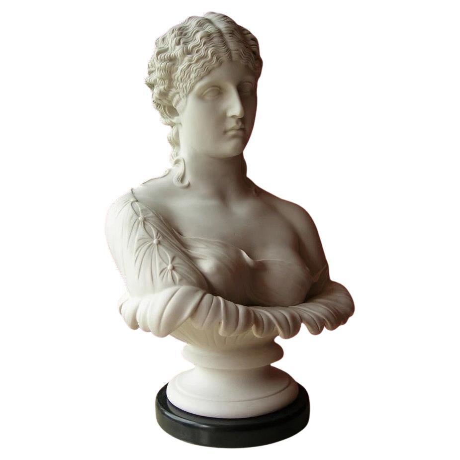 Scultura con busto di Clytie del XX secolo - Eleganza classica in marmo In condizioni ottime in vendita a Southall, GB