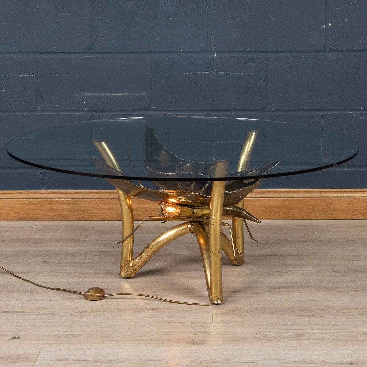 French 20th Century Coffee Table Attributable to Maison Jansen, France, circa 1970 For Sale