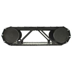 Paolo Pallucco and Mireille Rivier Tankette Coffee Table Pallucco 1987