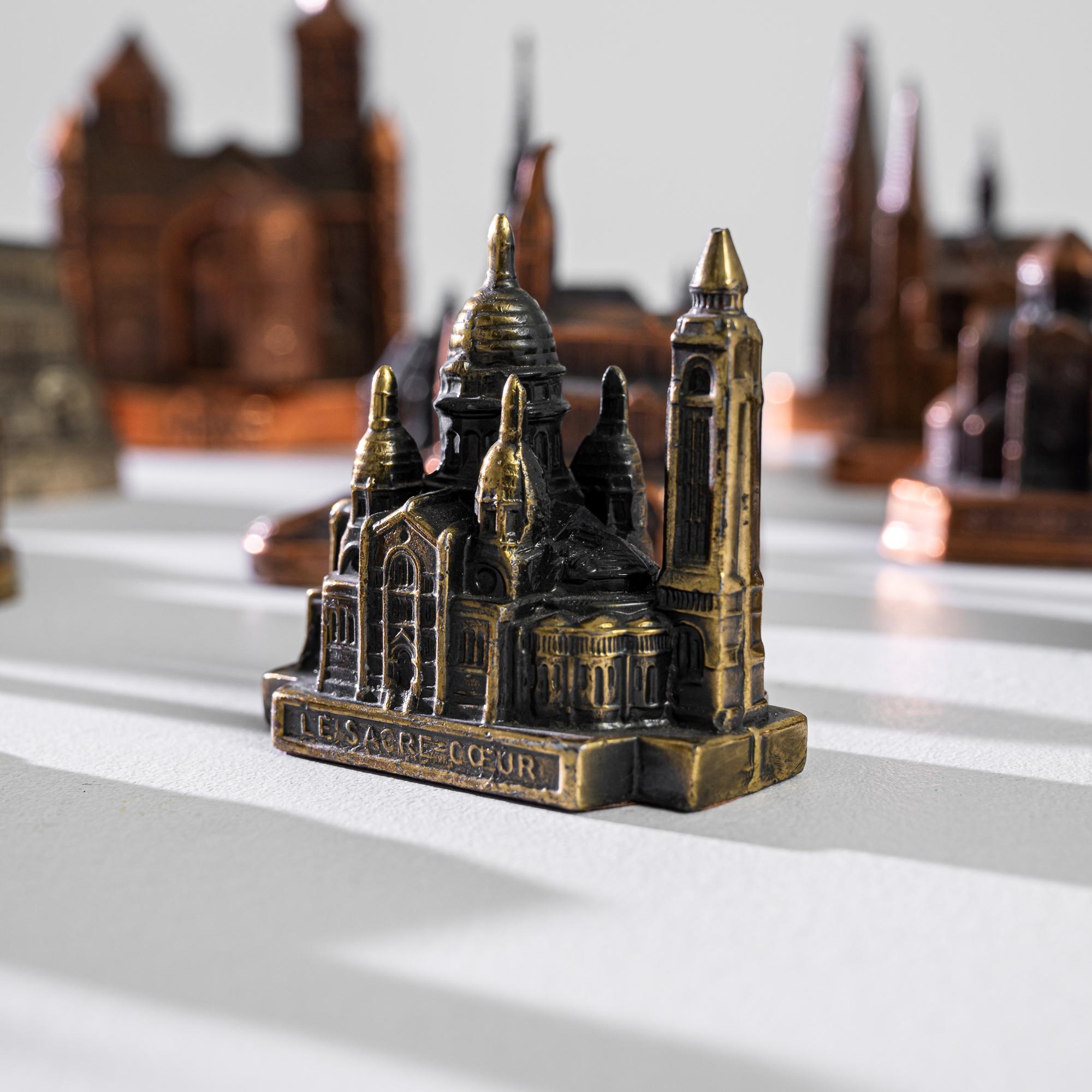 20th Century Collectible European Cathedral Figurines For Sale 1