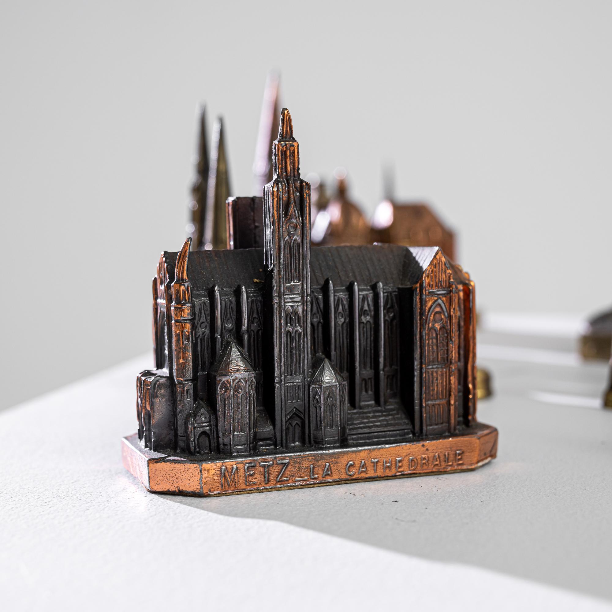 20th Century Collectible European Cathedral Figurines For Sale 2