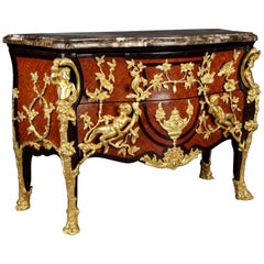 Vintage 20th Century Commode in the Style of Charles Cressent