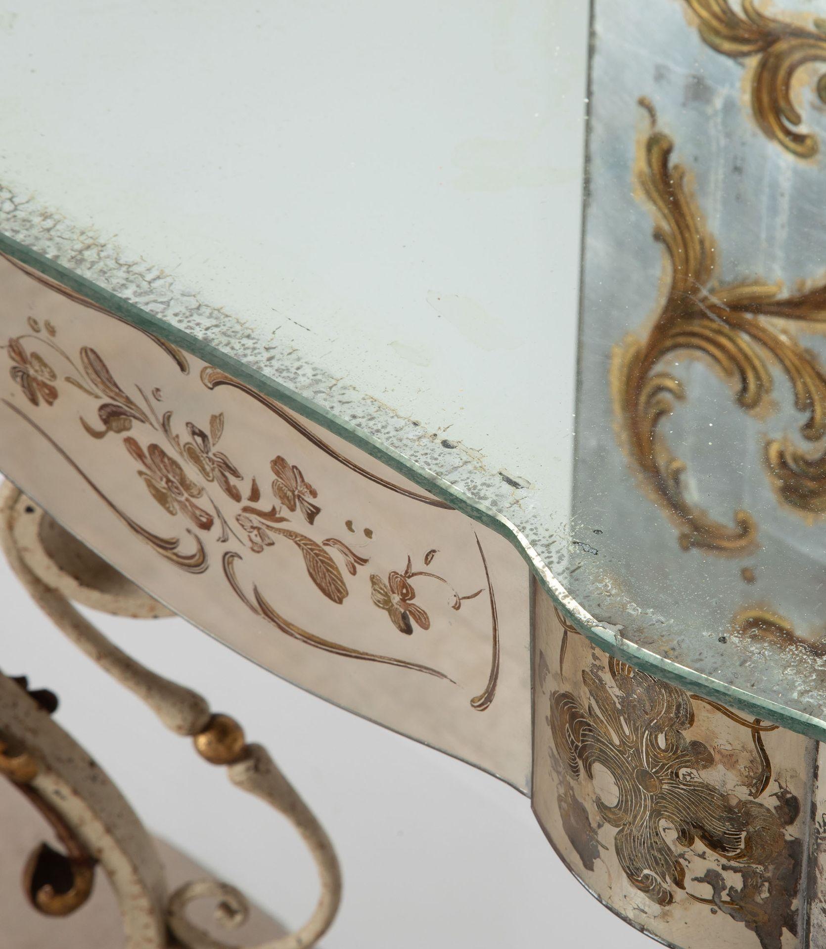 20th Century Console Table in the manner of Gilbert Poillerat For Sale 9