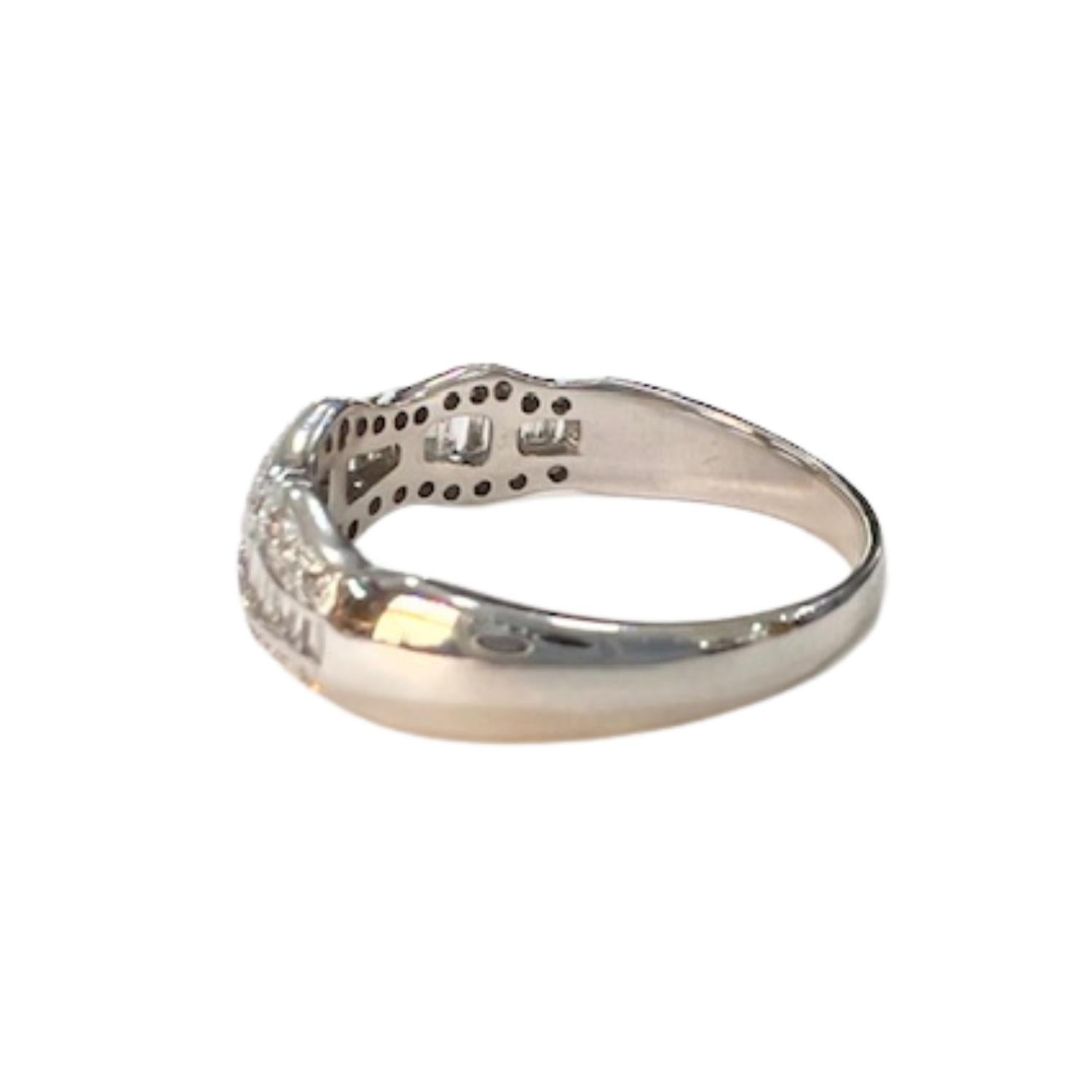 20th Century Contemporary 0,68 Karat Diamant  Gold-Cocktailring Damen im Angebot