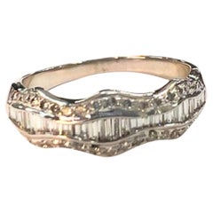 20th Century Contemporary 0.68 carat Diamond  Gold Cocktail Ring