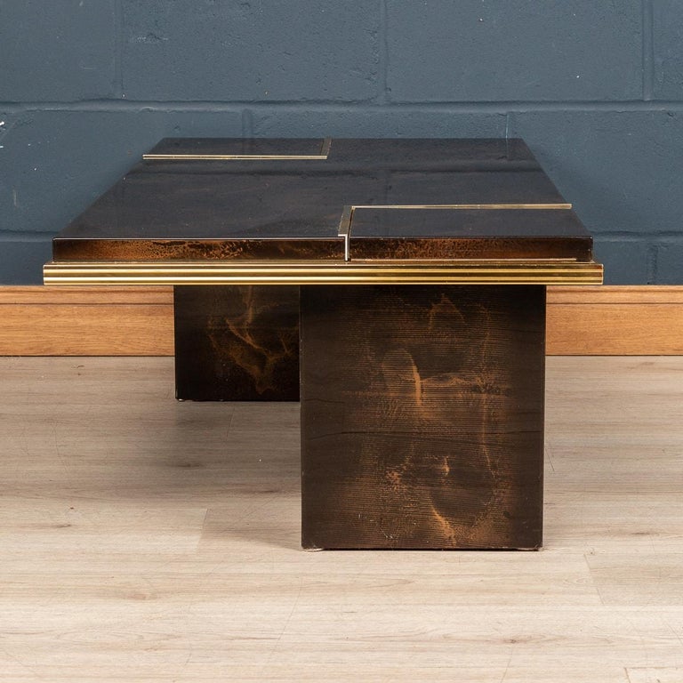 20th Century Continental "Hidden Bar" Coffee Table For Sale at 1stDibs